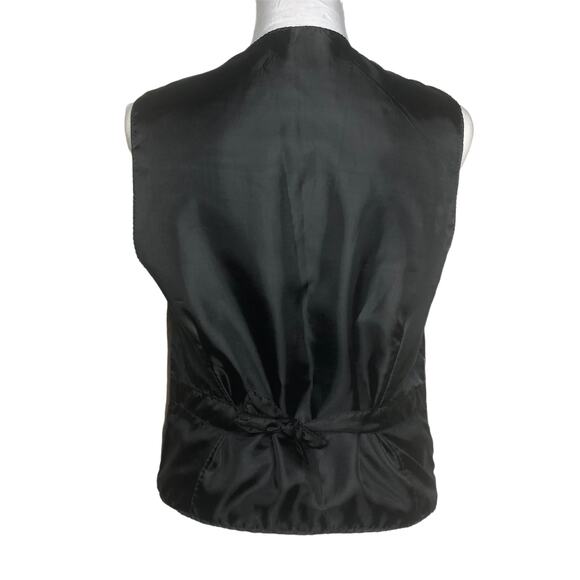 Color Block Suede Vest - Size Small - Picture 7 of 8